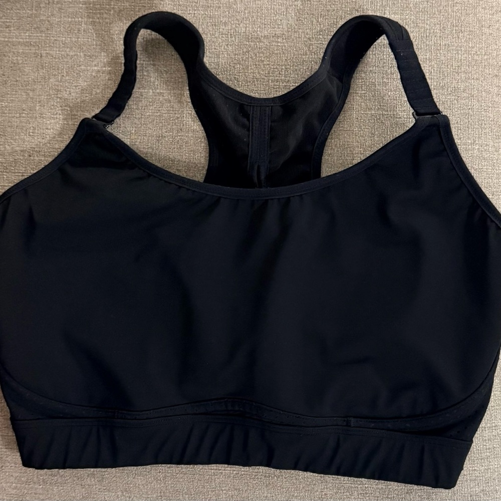 SPANX Women's Black Sports Bra size 36DDD - Picture 4 of 6